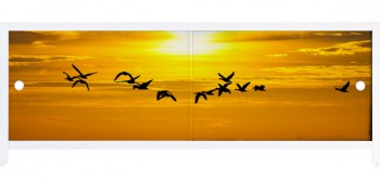 Экран под ванну Метакам Ультралёгкий-Арт 1500 закат Экран под ванну Метакам Ультралёгкий-Арт 1500 закат