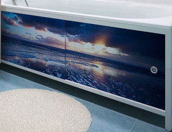 Экран под ванну Метакам Ультралёгкий-Арт 1700 закат Экран под ванну Метакам Ультралёгкий-Арт 1700 закат