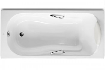 Ванна чугунная Roca Haiti 170х80 с ручками     Ванна чугунная Roca Haiti 170х80 с ручками