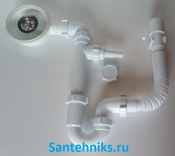 Сифон для раковины Santek Пилот 1WH108698 Сифон для раковины Santek Пилот 1WH108698